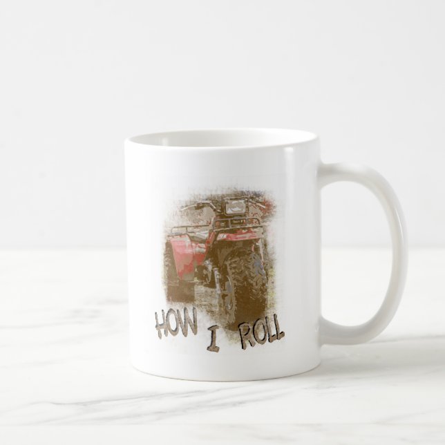 How I Roll - ATC Trike Three Wheeler Coffee Mug (Right)