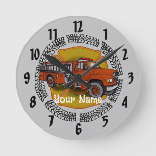 How I Roll firefighters clocks