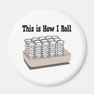 How I Roll Hair Curlers Magnet