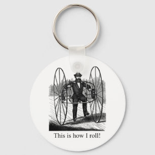 How I Roll Keychain