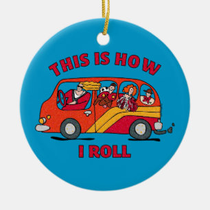 How I Roll Mom Minivan Ornament