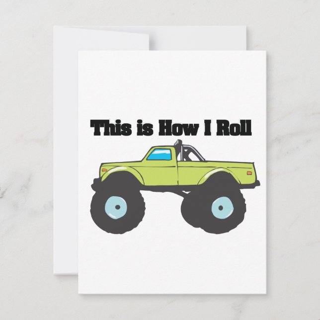 How I Roll (Monster Truck) (Front)