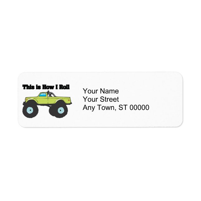 How I Roll (Monster Truck) (Front)