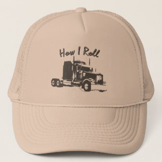How I Roll Truckers Mesh Cap
