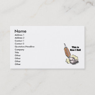 How I Roll (Vacuum Cleaner) Business Card