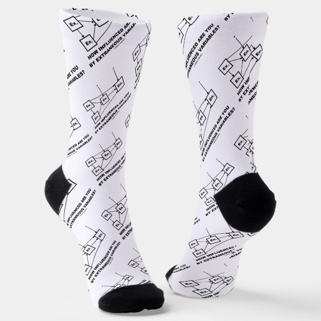 How Influenced Are You By Extraneous Variables? Socks (Angled)