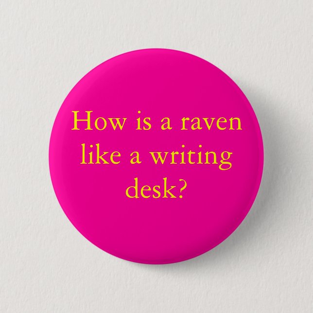How is a raven 2 inch round button (Front)