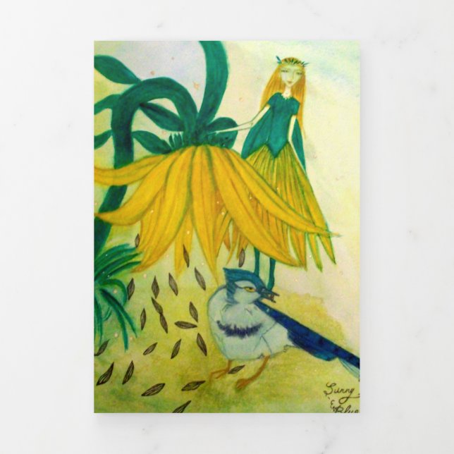 How Jay got his Jacket Tri-Fold Holiday Card (Cover)