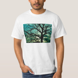 How Jealous Be the Moon? Tree Silhouette T-Shirt