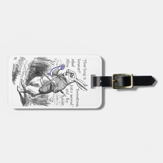 How Long is Forever? Luggage Tag (Front Horizontal)