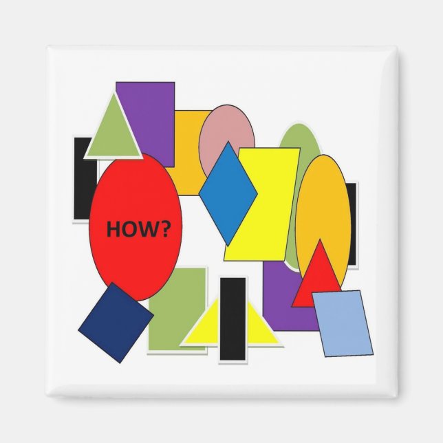 HOW? MAGNET (Front)