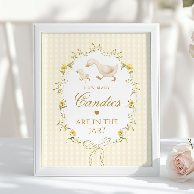 How many candies Silly Goose gender neutral Poster (Creator Uploaded)