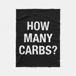 How Many Carbs Fun Diabetic Gifts Diabetes Fleece Blanket