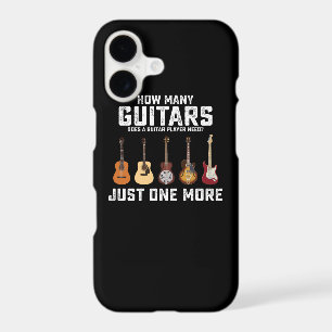 How many guitars does a guitar player need Just on