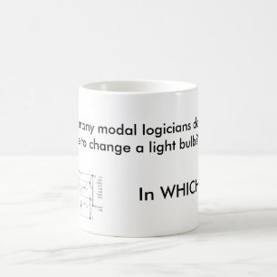 How many modal logicians? coffee mug