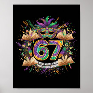 How Many Night A Week Should You Be Reading 67 Boo Poster