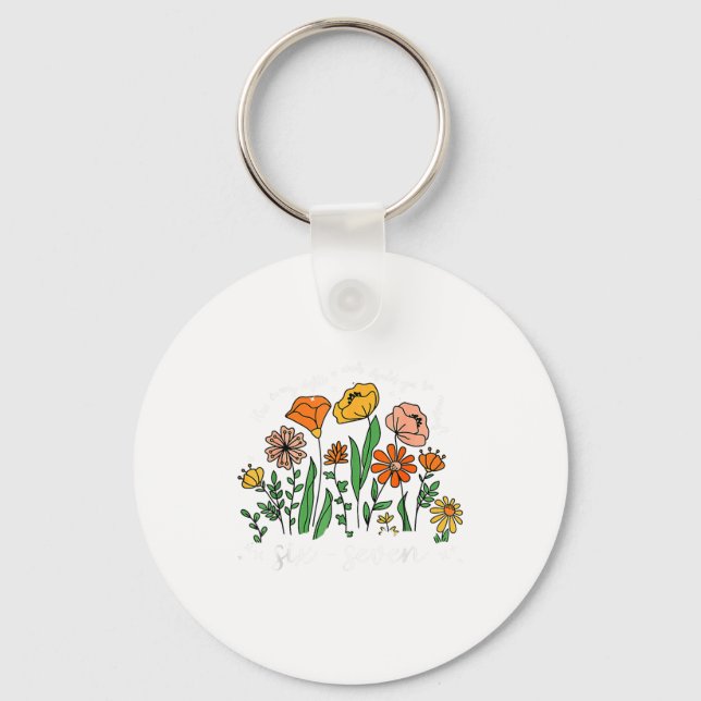 How Many Night A Week Should You Be Reading 67 Mem Keychain (Front)