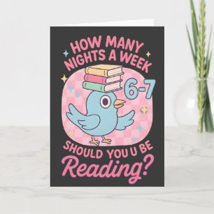 How Many Nights a Week Should You Be Reading? 67 Card