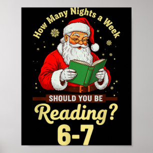 How Many Nights A Week Should You Be Reading 67 Ch Poster