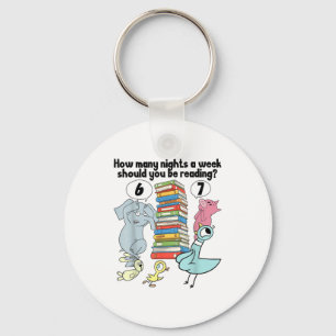 How Many Nights A Week Should You Be Reading_ 6–7  Keychain