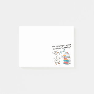 How Many Nights a Week Should You Be Reading 6-7 Post-it Notes