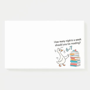 How Many Nights a Week Should You Be Reading 6-7 Post-it Notes