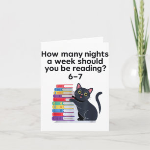 How Many Nights A Week Should You Be Reading 6-7 R Card