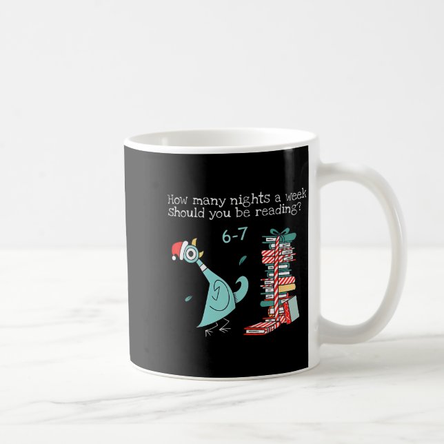 How Many Nights A Week Should You Be Reading 6-7 T Coffee Mug (Right)