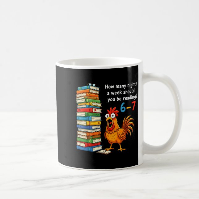 How Many Nights A Week Should You Be Reading 6–7 T Coffee Mug (Right)