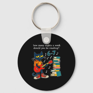 How Many Nights A Week Should You Be Reading 6-7 T Keychain