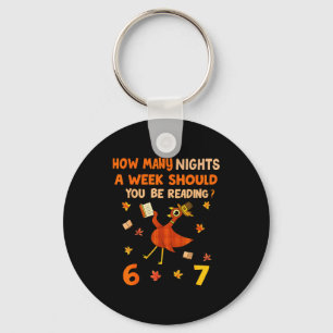 How Many Nights A Week Should You Be Reading 6–7 T Keychain