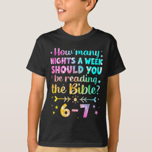 How Many Nights A Week Should You Be Reading The B T-Shirt