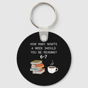 How Many Nights Should You Be Reading 6-7  Keychain