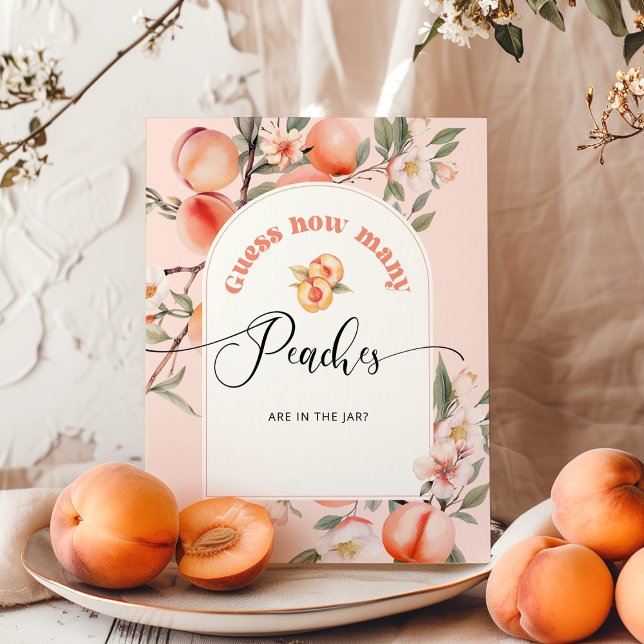 How many Peaches are in the jar Poster (Creator Uploaded)