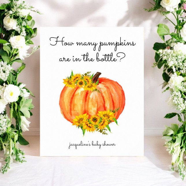 How many Pumpkins in the Jar Poster (Creator Uploaded)