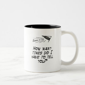 How many times? Two-Tone coffee mug