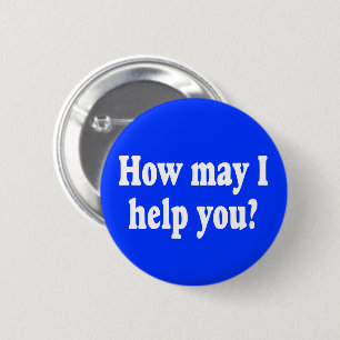 How May I Help You? button