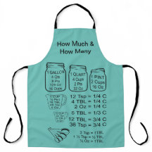 How Much & How Many Apron