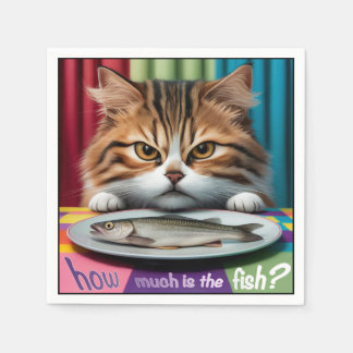 how much is the fish cat napkin