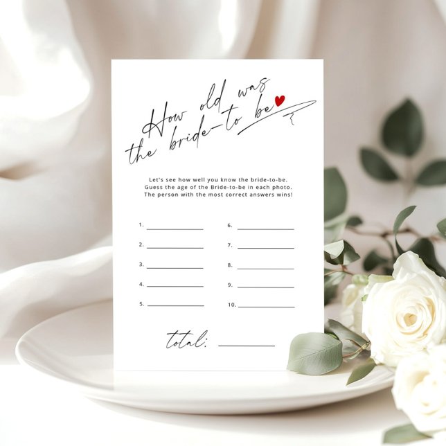 How old was the bride  Elegant script game (Creator Uploaded)