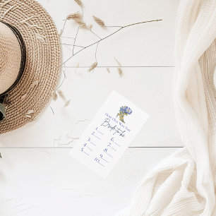 How Old Was the Bride-to-Be Bridal Shower Response Enclosure Card