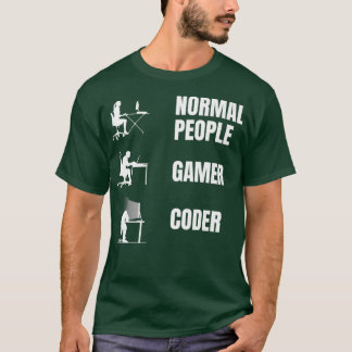How Programmer Sit Funny Coding Clothing Premium T-Shirt
