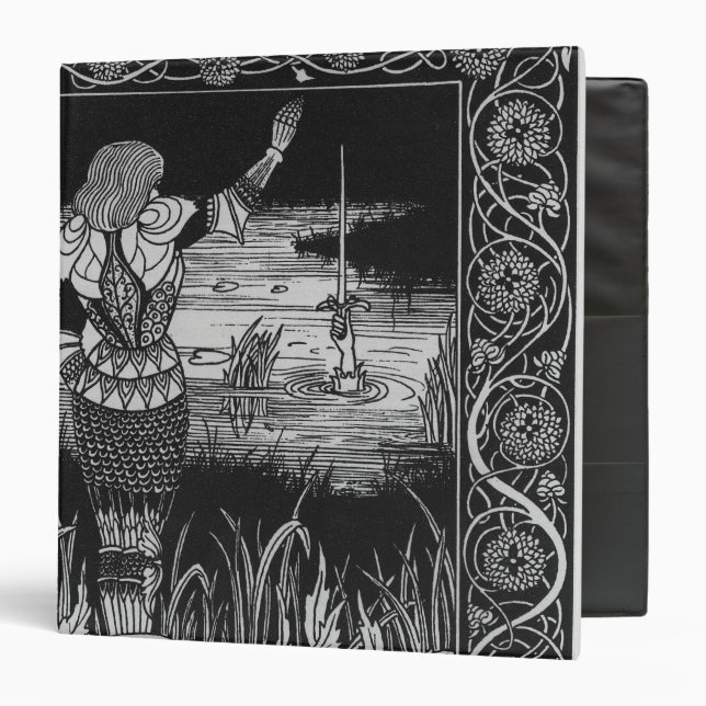 How Sir Bedivere Cast the Sword Excalibur Binder (Front/Inside)