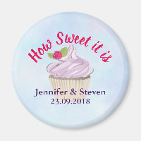 How Sweet it is Pink Cupcake Wedding