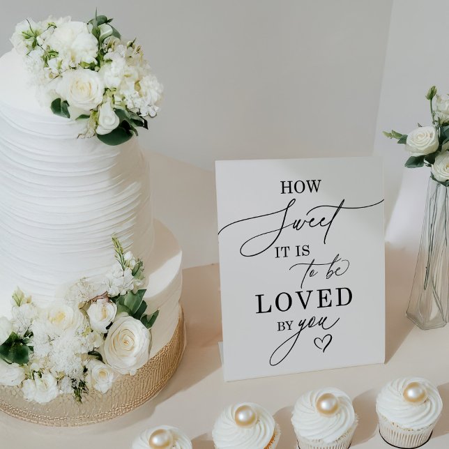 How Sweet It Is Wedding Dessert Table Sign (Creator Uploaded)