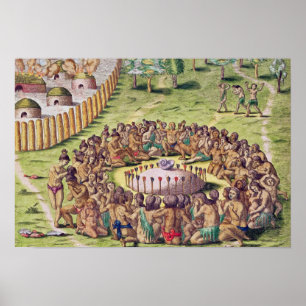 How the Chief is Buried, from 'Brevis Poster