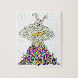 How the Easter Bunny gets his eggs Jigsaw Puzzle