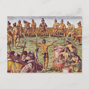 How the inhabitants of Florida made decisions Postcard