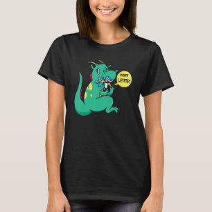 How The Last  Dragon Eats Like The Last Unicorn T-Shirt