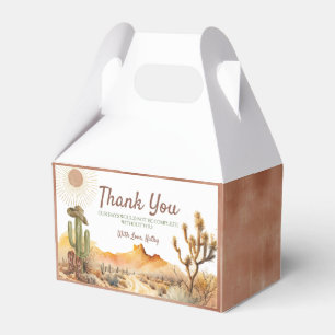How The West Was One Birthday Party Cowboy Favor Box